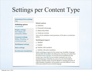 Settings per Content Type




Wednesday, June 13, 2012
 