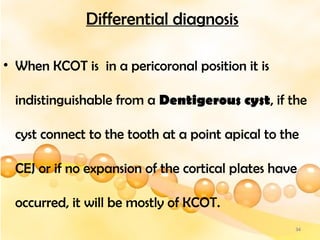 Ccot Radiographic multilocular radiolucencies of the jaw... | PPTX
