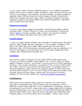 Multilocus sequence typin1 | PDF