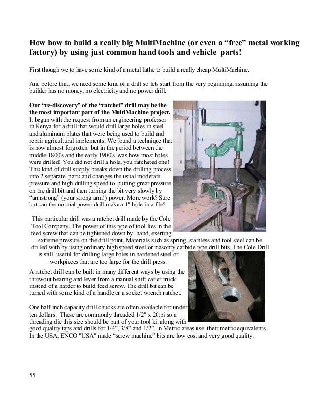 How To Build A Multimachine Diy Machine Tools