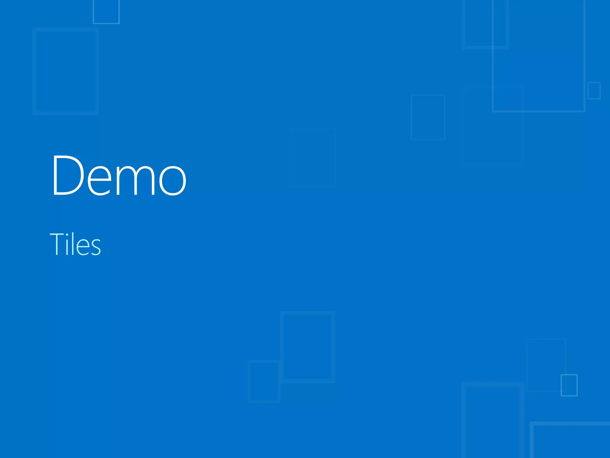 Every Web Developer is a Win8 developer