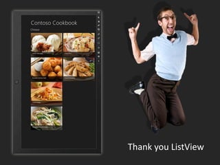Thank you ListView
 
