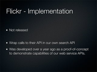 Using Crowd Sourced Data in a Commercial Mapping API