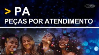 PEÇAS POR ATENDIMENTO
 