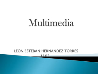 Multimedia LEON ESTEBAN HERNANDEZ TORRES  1102 
