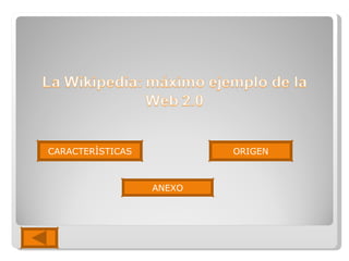 CARACTERÌSTICAS ORIGEN ANEXO 