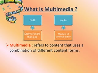 Multimedia | PPTX