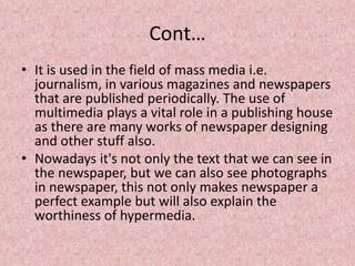 Unit - 3 of computer (Multimedia) | PPTX
