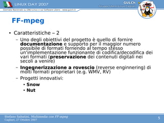 Multimedia con FFmpeg | PPT
