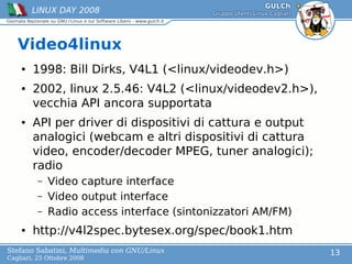 Multimedia con GNU/Linux | PPT