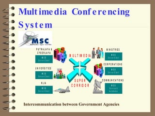 Multimedia Conferencing System Intercommunication between   Government Agencies 