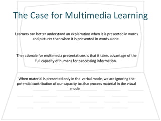 Multimedia Learning | PPT