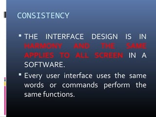 Multimedia user interface principles | PPT