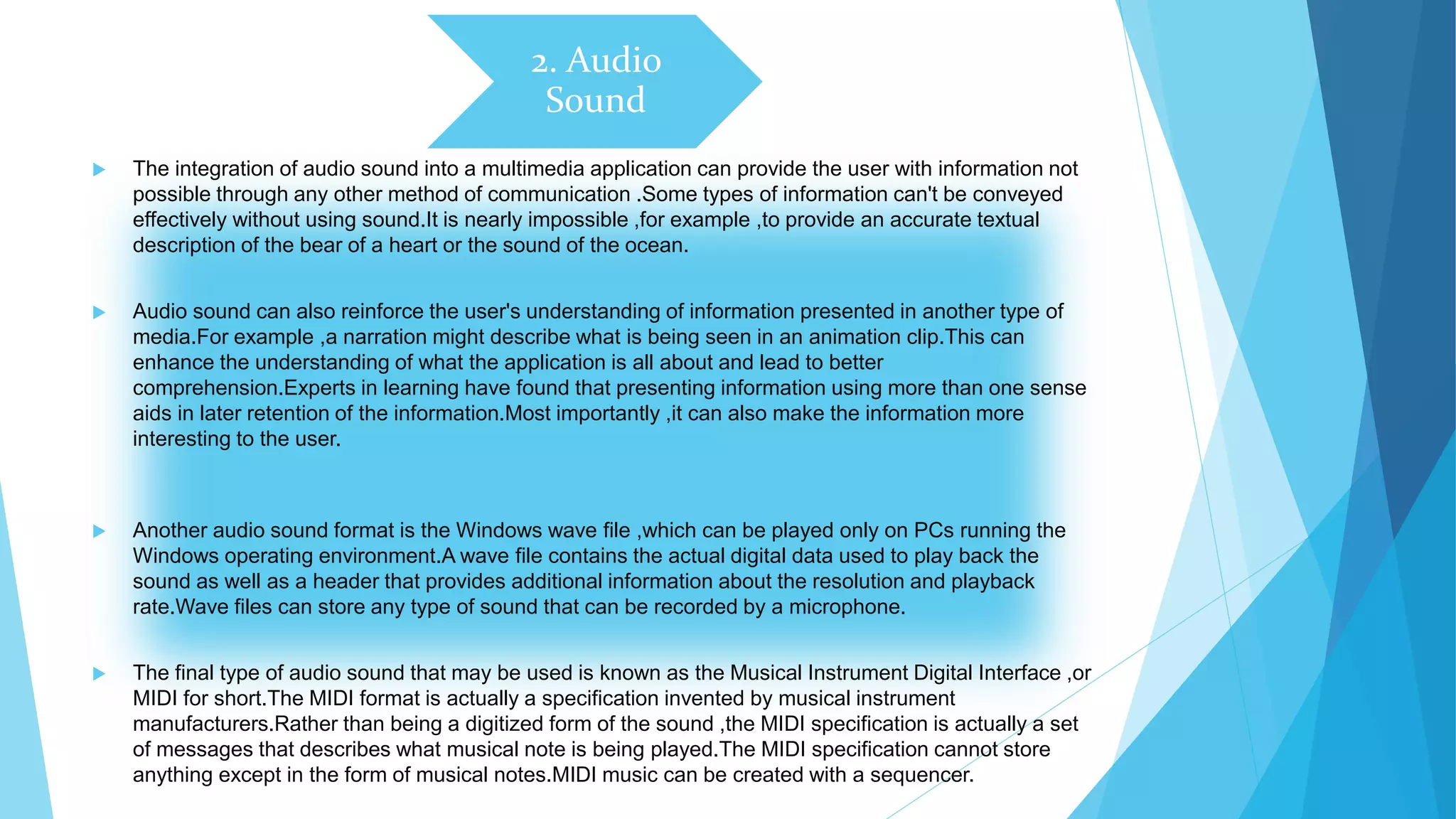 elements of multimedia | PPTX