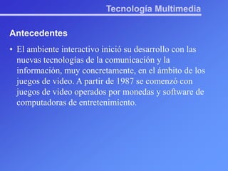 Equipo desarrolladorTecnología MultimediaAgendaDefiniciones