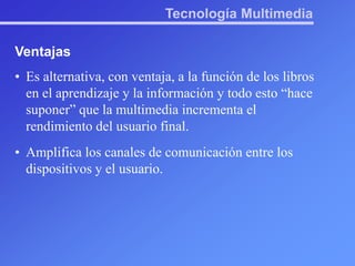 EquipamientoTecnología MultimediaAgendaDefiniciones