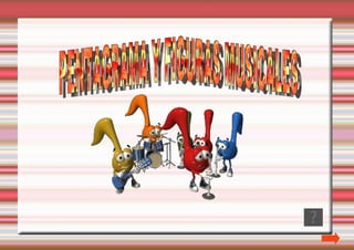 PENTAGRAMA Y FIGURAS MUSICALES 
