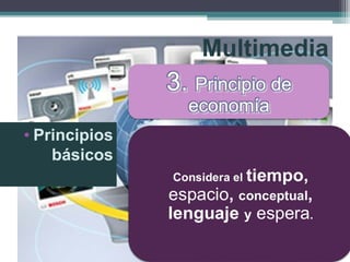Multimedia
• Principios
básicos
 