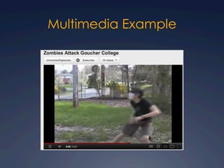 Multimedia Example
 