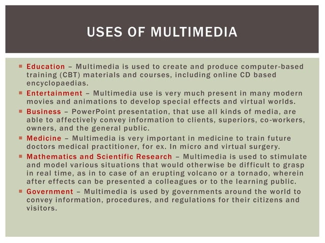 Multimedia and ICT | PPTX | Digital Audio | Computer Software and ...