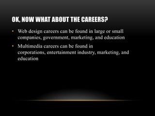 Multimedia and web design | PPTX