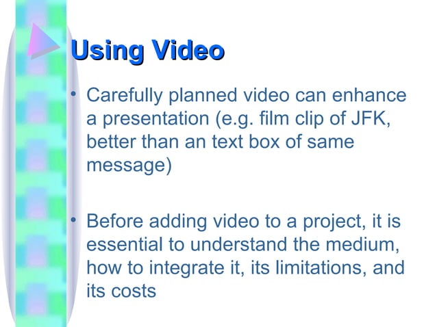 Multimedia applications | PPT