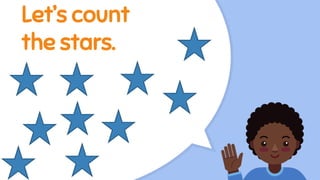 Let’s count
the stars.
 