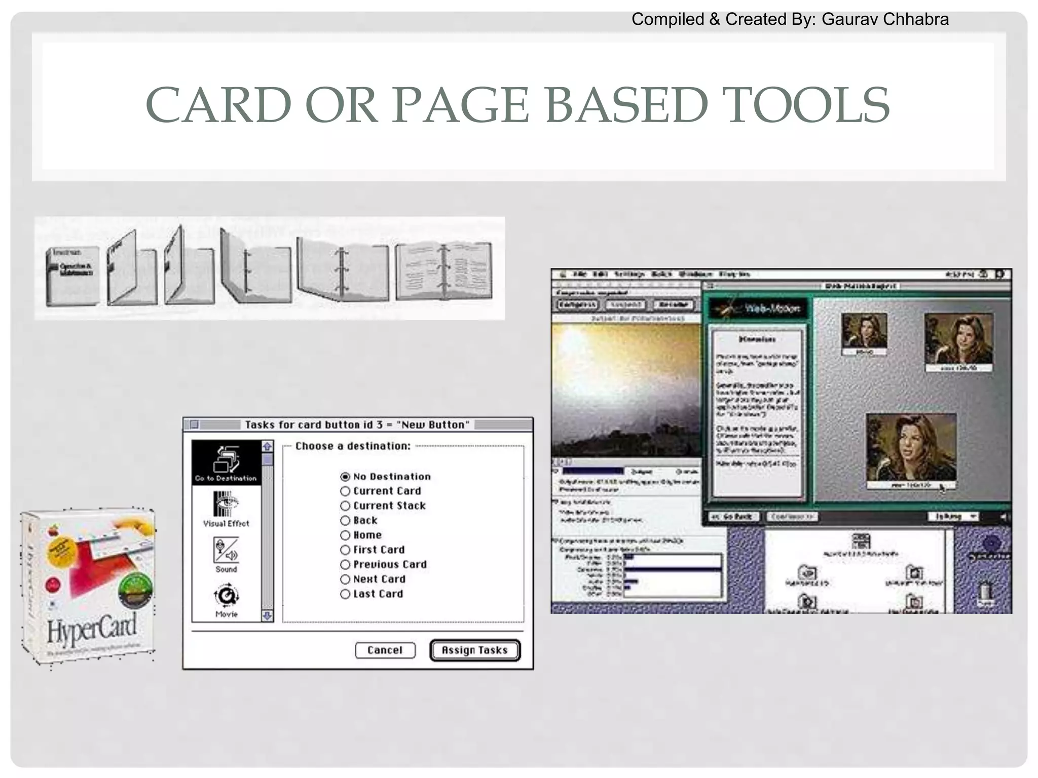 Compiled & Created By: Gaurav Chhabra
CARD OR PAGE BASED TOOLS
 