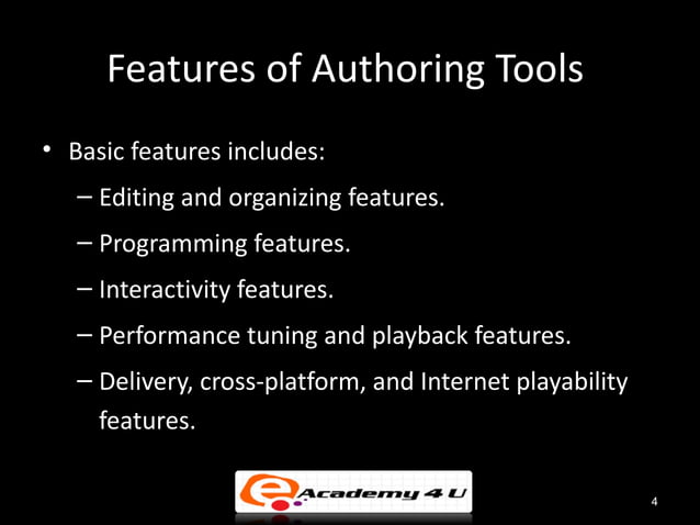 Multimedia authoring tools | PPT | Desktop Publishing | Computer ...