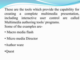 Multimedia authoring tools- CD and DVD writing technique - Copy.pptx