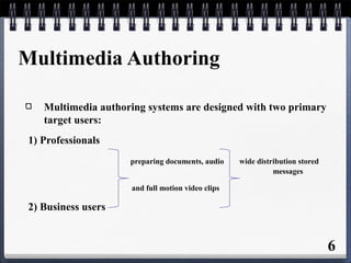 Multimedia authoring tools and User interface design | PPT