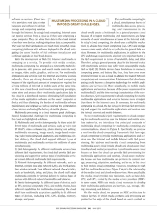 Multimedia cloud computing | PDF