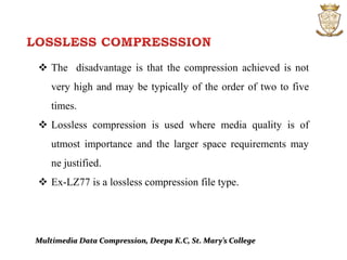 Multimedia:Multimedia compression | PPTX