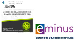 Universidad veracruzana
multimedia educativa
ejemplos
 