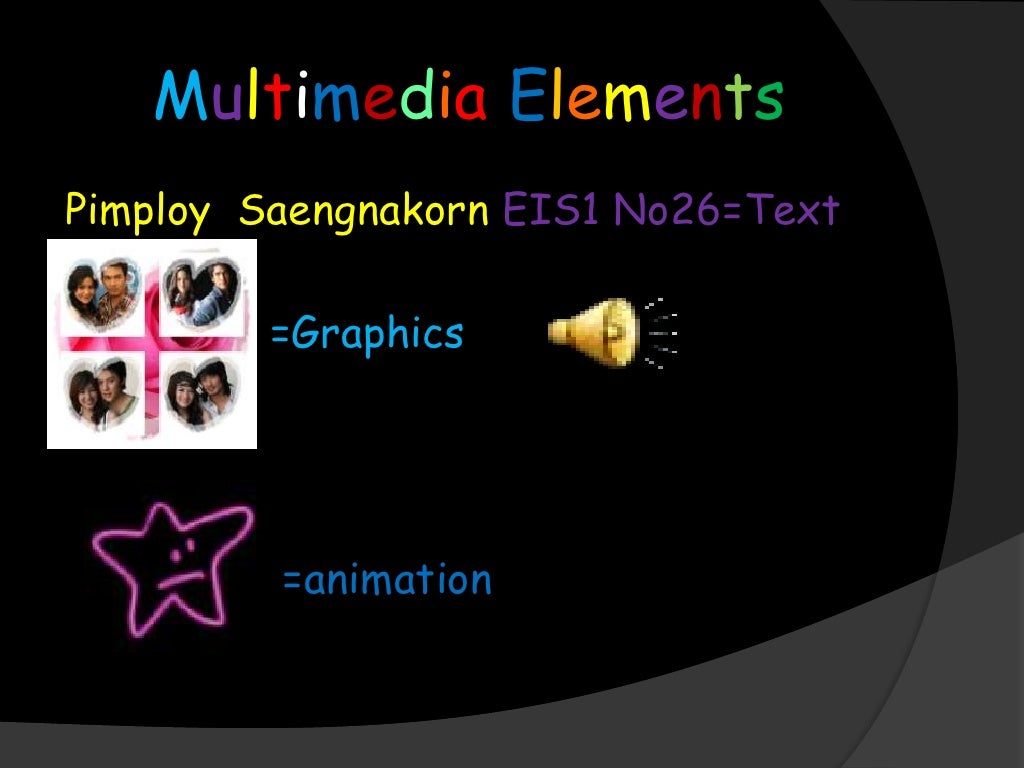 Multimedia elements