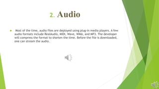Multimedia elements 4 | PPTX