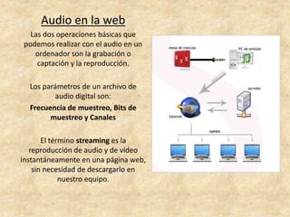 Multimedia en la web | PPTX