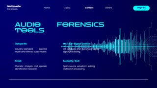 Comprehensive Guide to Multimedia Forensics and Digital Evidence ...