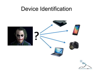 Device Identification
 