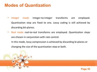 Quantization In Cs File Compression Multimedia image compression standards | PPT