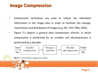 Multimedia image compression standards