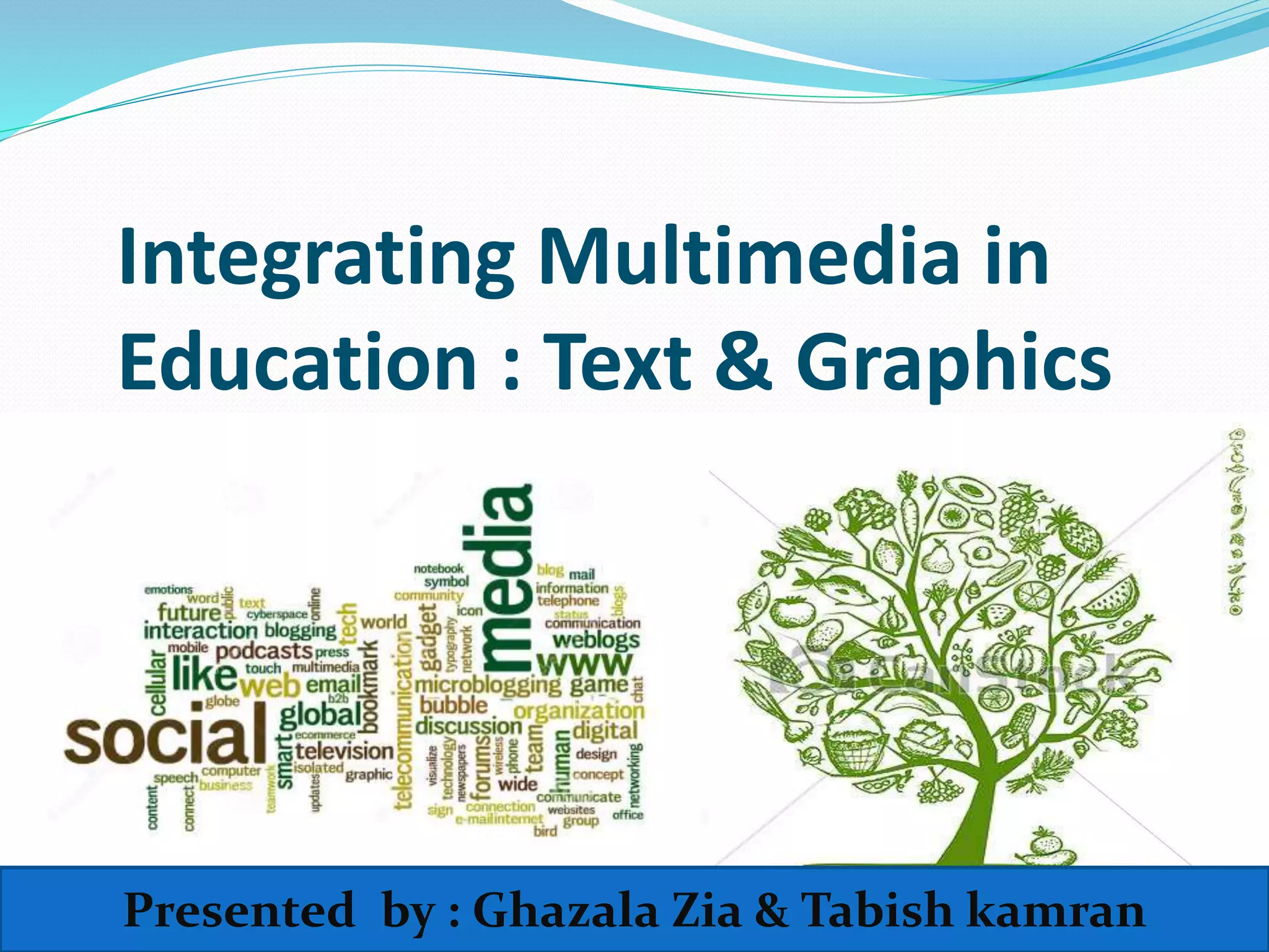 Multimedia in education | PPTX