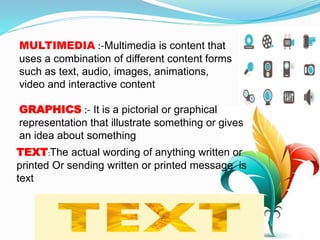 Multimedia in education | PPTX