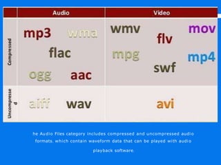 Audio Data Types multimediainfomediac17-180302055121-converted.pptx