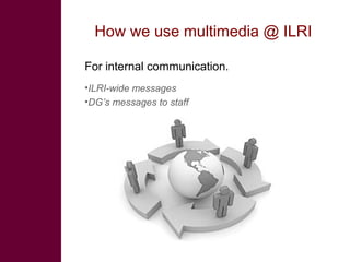 Multimedia in research: What is it? Why use it? How to use it?  