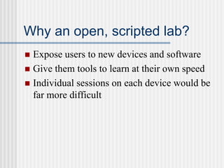Multimedia lab.ppt multimidia lab ppt education | PPT
