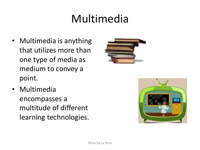Multimedia Learning Ppt Multimedia Learning Ppt