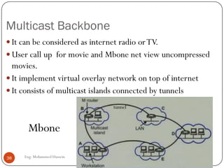 Multimedia over Cellular Networks
38 Eng: Mohammed Hussein Voice over IP
 