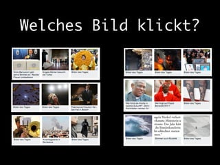 Welches Bild klickt? 
 