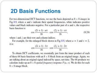 Multimedia lossy compression algorithms | PPTX